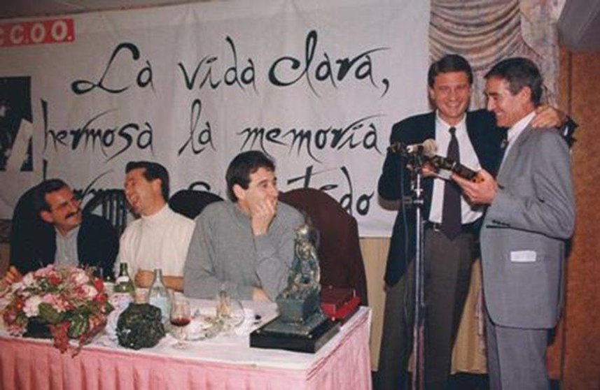 Chema Diaz-Ropero, Marcelino Félix, Jesús Camacho, Antonio Gutiérrez y Pedro Ruiz