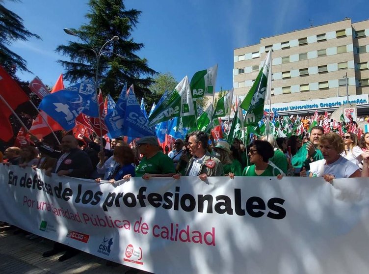 protesta sanidad madrid