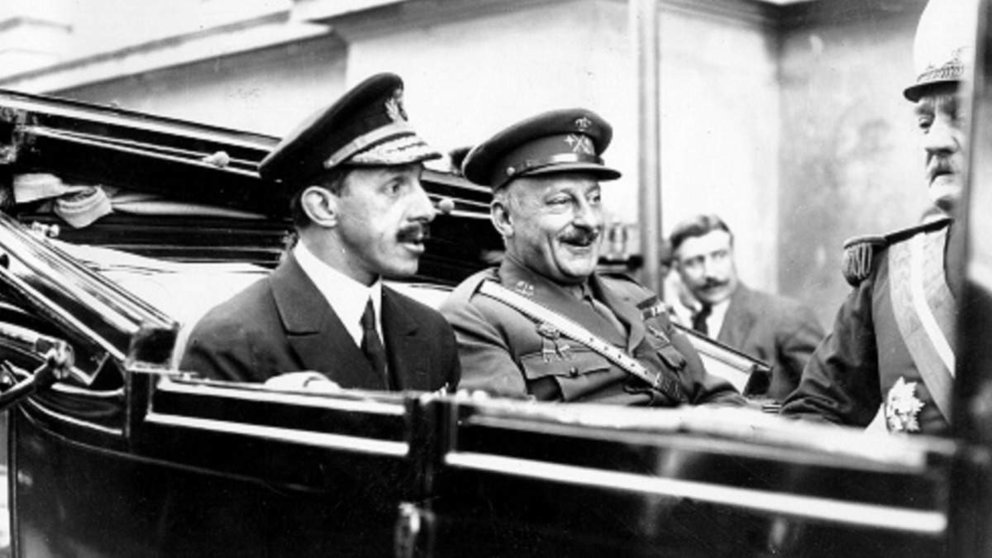 Alfons XIII i Primo de Rivera-wikimedia