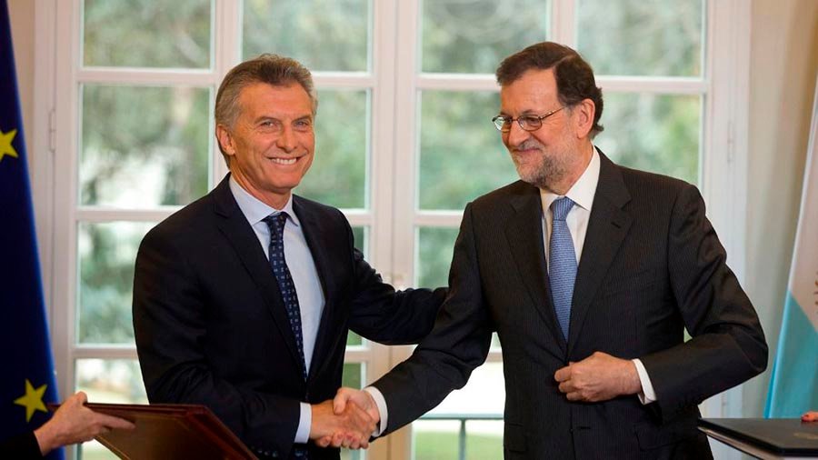 Mauricio Marci y Mariano Rajoy